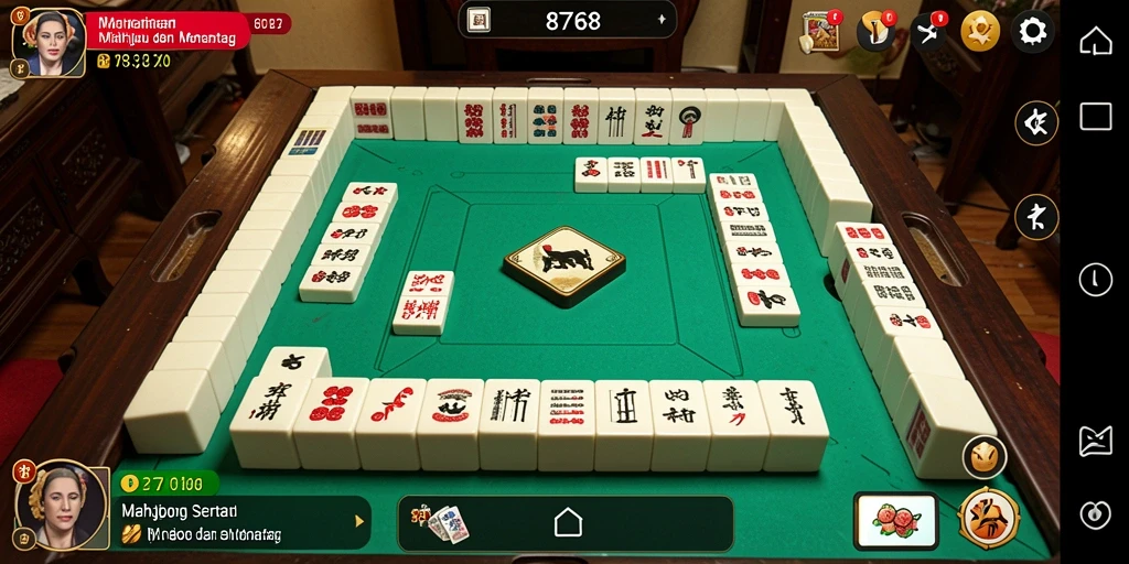 Tangkapan layar gameplay Mahjong yang menampilkan tantangan dan kesenangan.