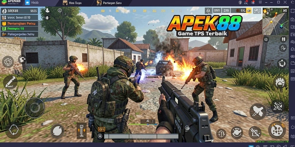 Tampilan gameplay APEK88 yang seru dan mendebarkan.
