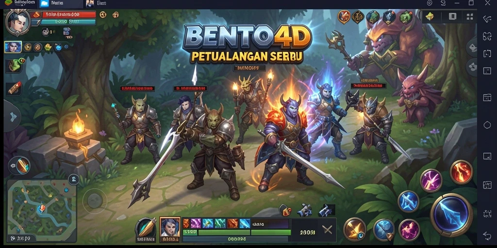 Gameplay seru di dalam dunia fantasi BENTO4D