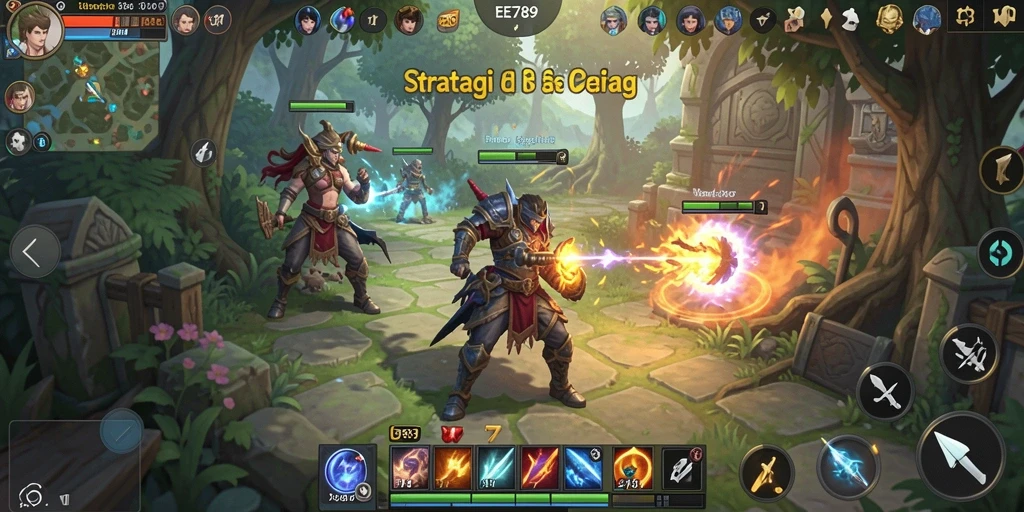 Tampilan gameplay seru dari EE789 yang penuh strategi dan aksi.