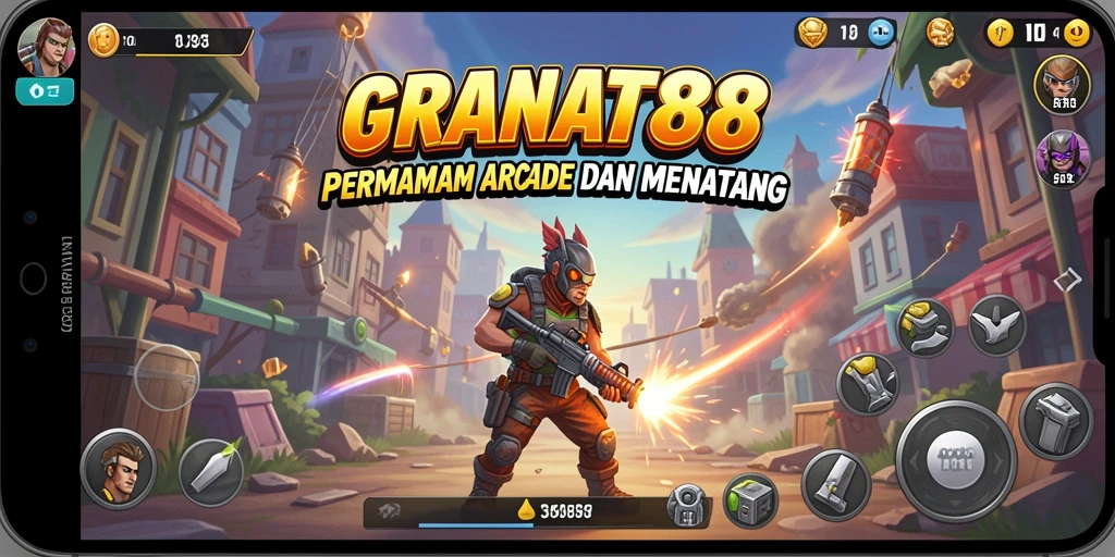 Tampilan gameplay seru dari GRANAT88 yang menantang.