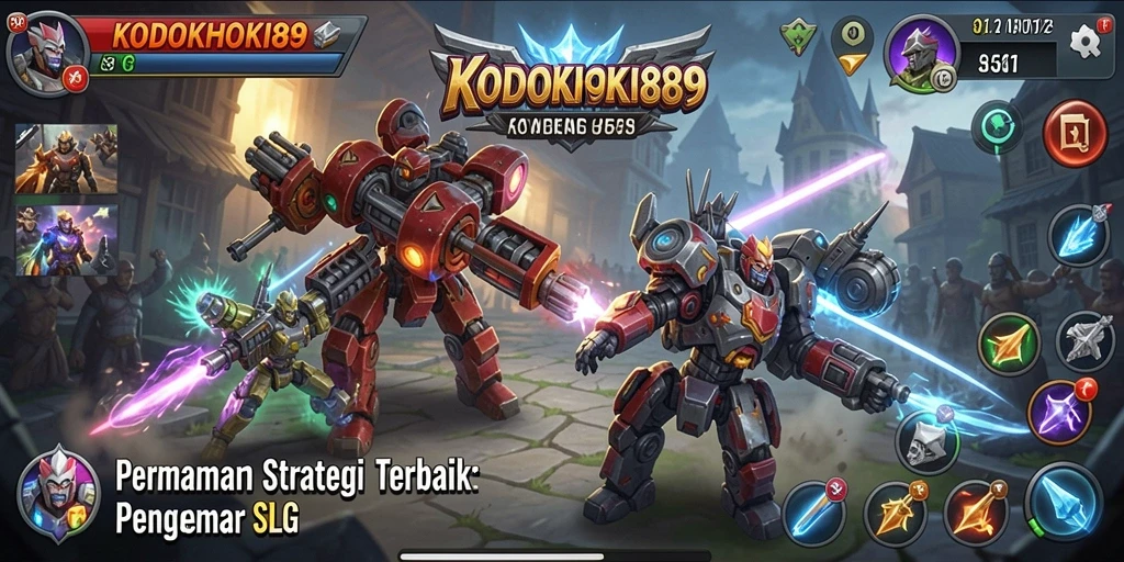 Tampilan screenshot gameplay mengasyikkan dari KODOKHOKI889.