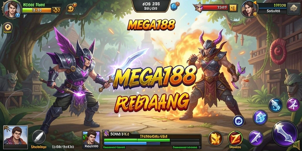 Tampilan Gameplay Strategi MEGA188 yang Seru dan Menegangkan.