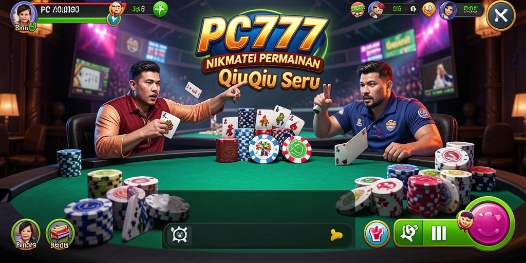 Screenshot dari gameplay QiuQiu yang mengasyikkan di PC777.