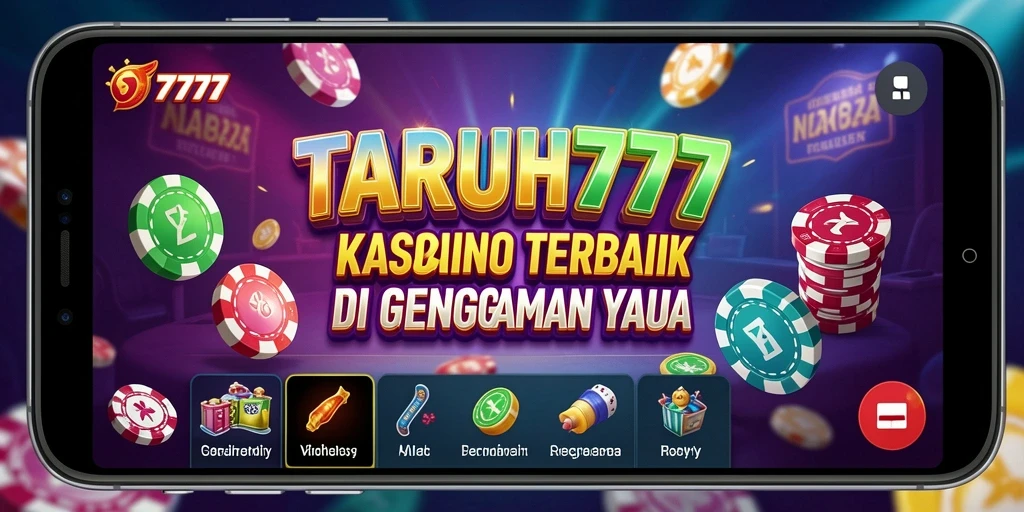 Tampilan gameplay kasino yang menarik dan dinamis di TARUH777.
