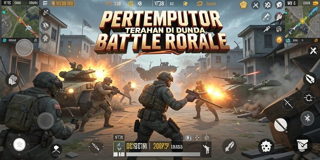 Gameplay seru pertempuran di VT38, aksi tak terlupakan dalam Battle Royale.